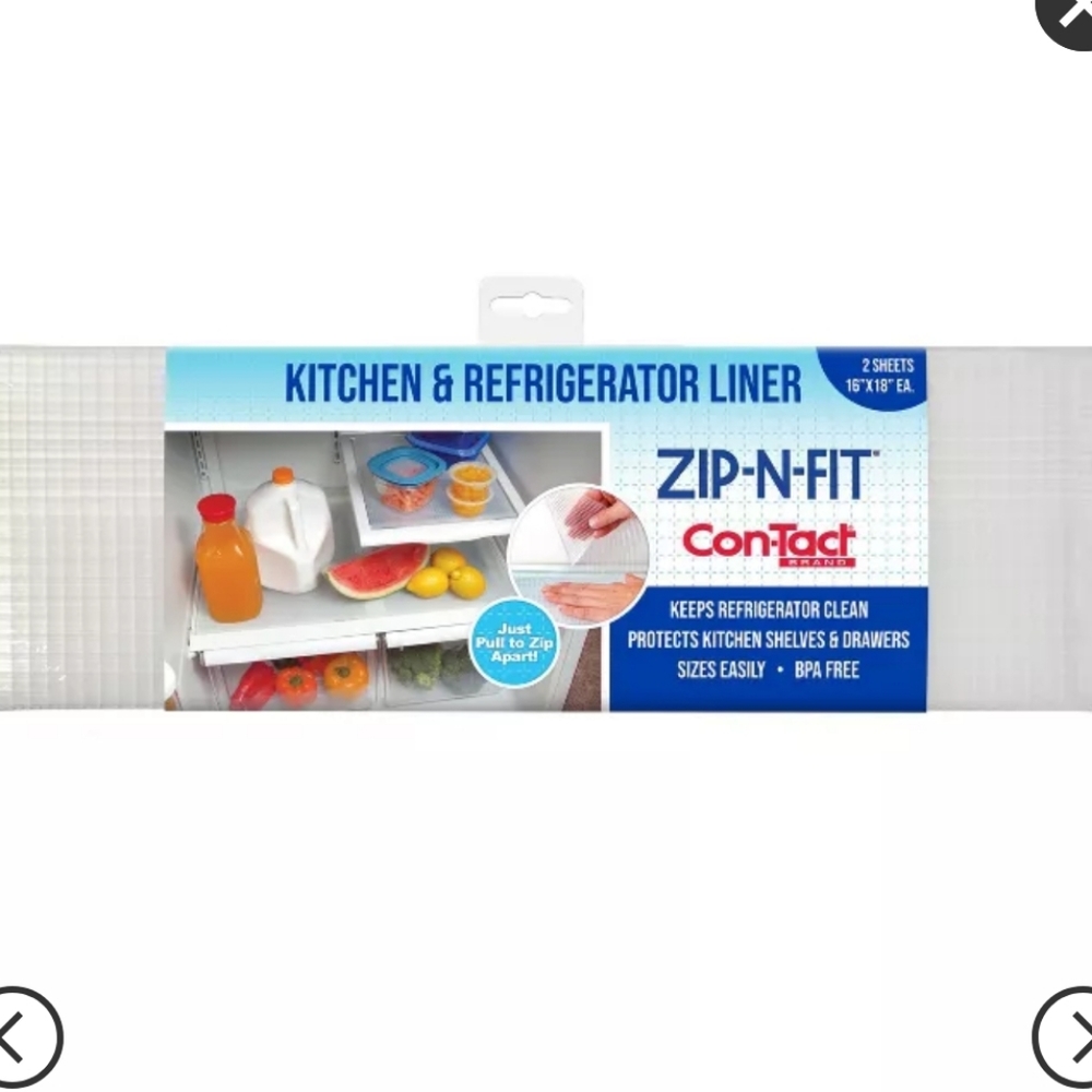 Zip-N-Fit Contact Kitchen & Refrigerator Liner